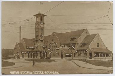 Postcard, 1911 U.C.V. Reunion - Little Rock's Union Station