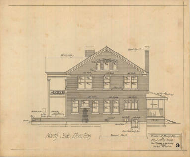Drawing, Thompson Architectural - J. Harry Snapp, Fitzhugh
