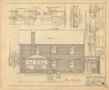 Drawing, Thompson Architectural - J. Harry Snapp, Fitzhugh