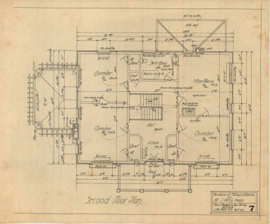 Drawing, Thompson Architectural - J. Harry Snapp, Fitzhugh