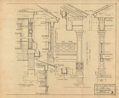 Drawing, Thompson Architectural - J. Harry Snapp, Fitzhugh