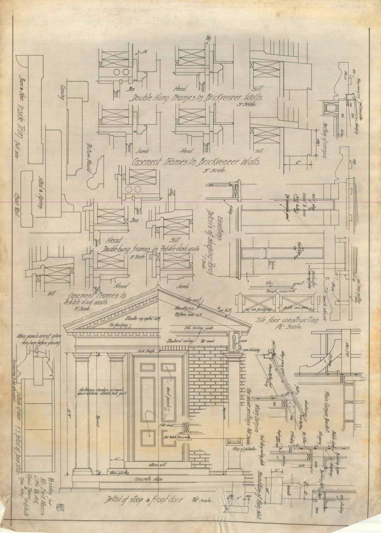 Drawing, Thompson Architectural - Emmitt Morris, Little Rock