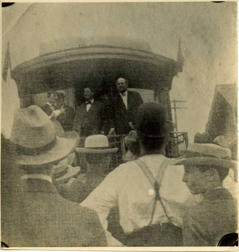 Photograph, Jeff Davis & William Jennings Bryan