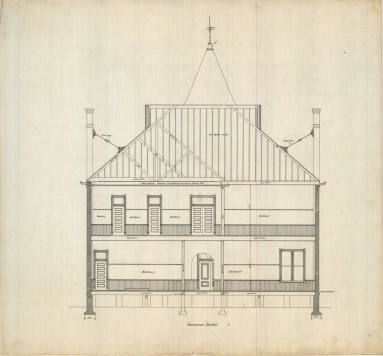 Drawing, Thompson Architectural - Fordyce Training School