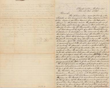 Letter, Thomas S. Drew to Jesse Turner