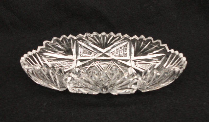 Dish, Cut glass