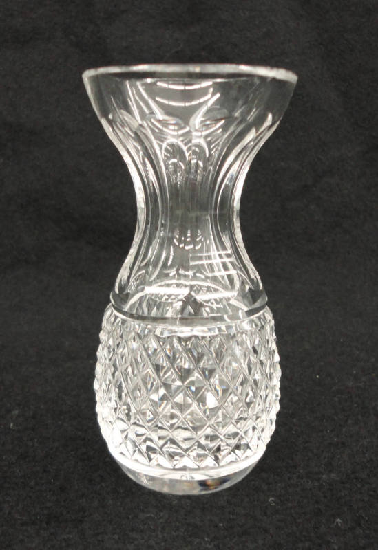 Bud Vase, Cut glass