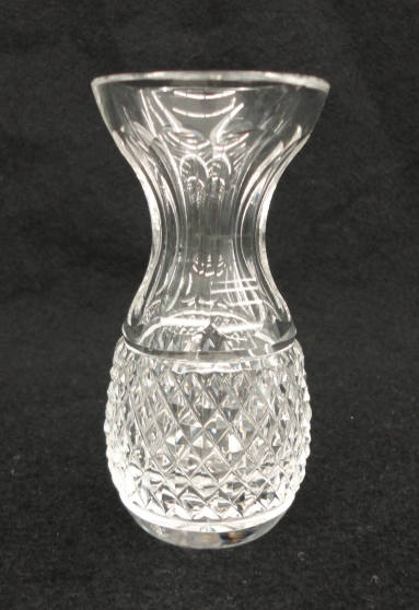 Bud Vase, Cut glass