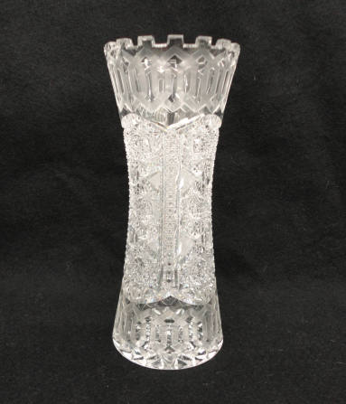 Vase, Cut glass