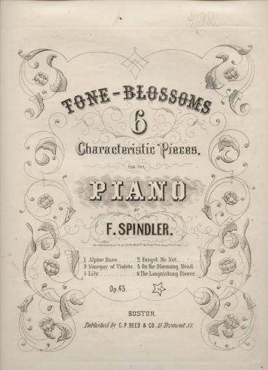 Sheet Music - "Tone Blossoms"