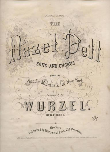 Sheet Music, "The Hazel Dell"