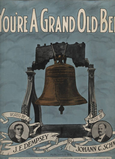 Sheet Music, "You're a Grand Old Bell"
