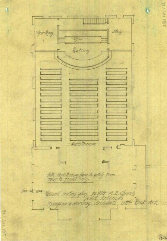Charles Thompson Architectural Drawing