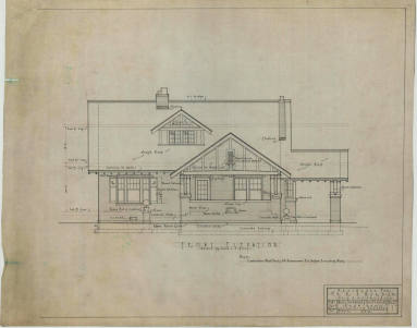 Drawing, Thompson Architectural - R.A. Ward, Searcy