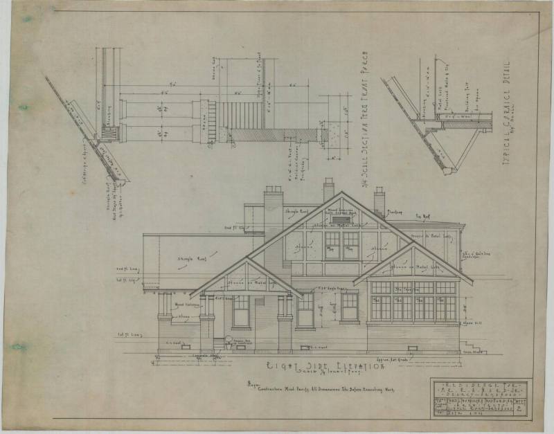 Drawing, Thompson Architectural - R.A. Ward, Searcy