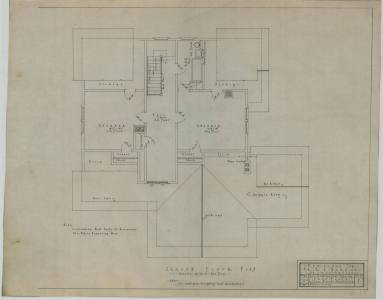 Drawing, Thompson Architectural - R.A. Ward, Searcy