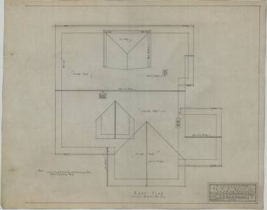 Drawing, Thompson Architectural - R.A. Ward, Searcy