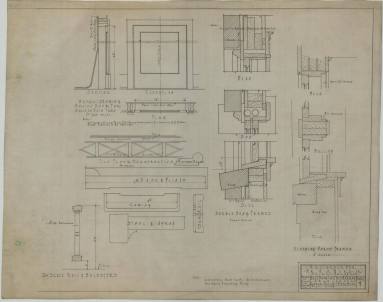 Drawing, Thompson Architectural - R.A. Ward, Searcy