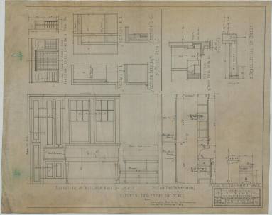 Drawing, Thompson Architectural - R.A. Ward, Searcy