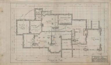 Drawing, Thompson Architectural - Henry Thane, Arkansas City