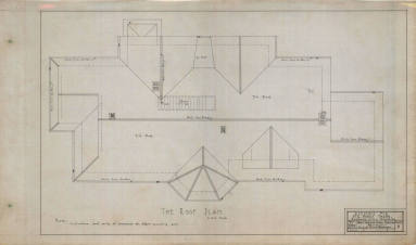 Drawing, Thompson Architectural - Henry Thane, Arkansas City