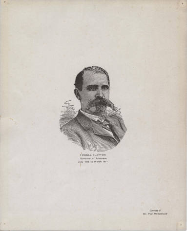 Print, Governor Powell Clayton