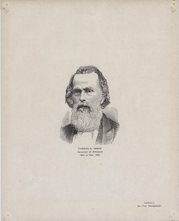 Print, Governor Thomas Drew