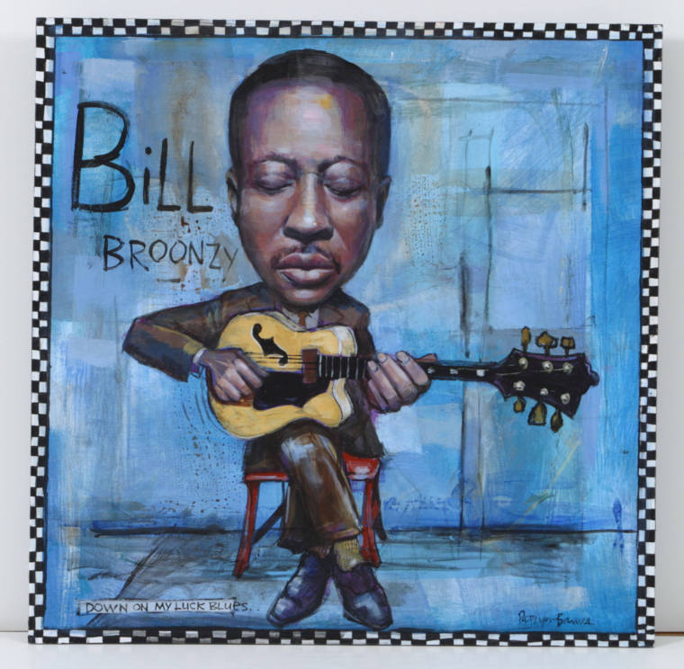 Painting, Bill Broonzy