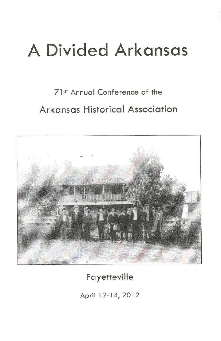 Booklet, Arkansas Civil War Sesquicentennial