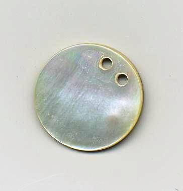 Button, White River Mussell Shell - Arkansas Button Industry