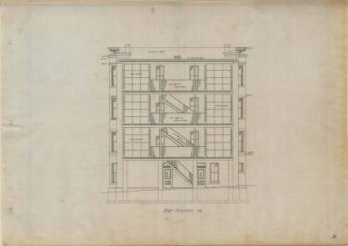 Drawing, Thompson Architectural - M.C. Tombler, Hot Springs, Arkansas