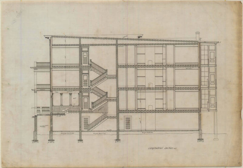 Drawing, Thompson Architectural - M.C. Tombler, Hot Springs, Arkansas