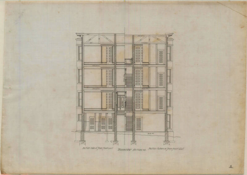 Drawing, Thompson Architectural - M.C. Tombler, Hot Springs, Arkansas