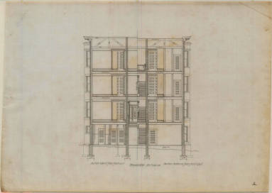 Drawing, Thompson Architectural - M.C. Tombler, Hot Springs, Arkansas