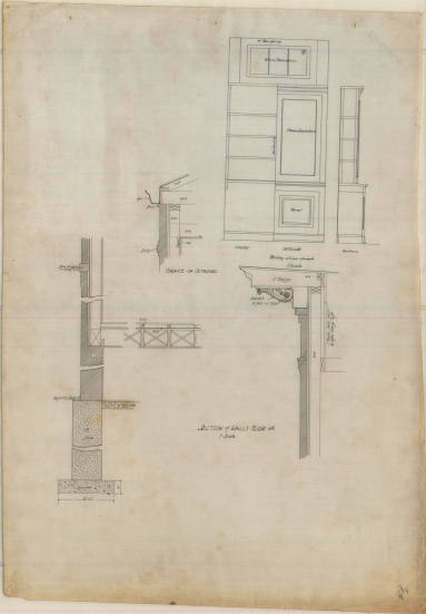 Drawing, Thompson Architectural - M.C. Tombler, Hot Springs, Arkansas