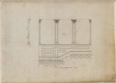 Drawing, Thompson Architectural - M.C. Tombler, Hot Springs, Arkansas