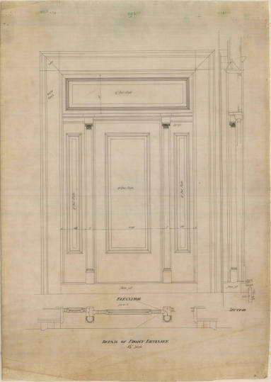 Drawing, Thompson Architectural - M.C. Tombler, Hot Springs, Arkansas