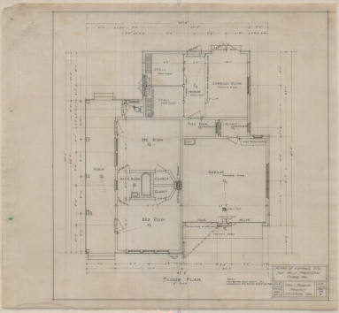 Drawing, Thompson Architectural - Joe Frauenthal, Conway, Arkansas