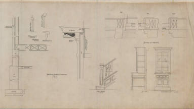 Drawing, Thompson Architectural - M.C. Tombler, Hot Springs, Arkansas