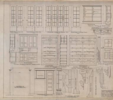 Drawing, Thompson Architectural - J. Frauenthal, Conway, Arkansas