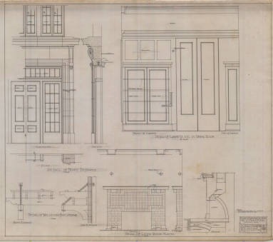 Drawing, Thompson Architectural - J. Frauenthal, Conway, Arkansas