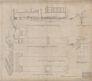 Drawing, Thompson Architectural - J. Frauenthal, Conway, Arkansas