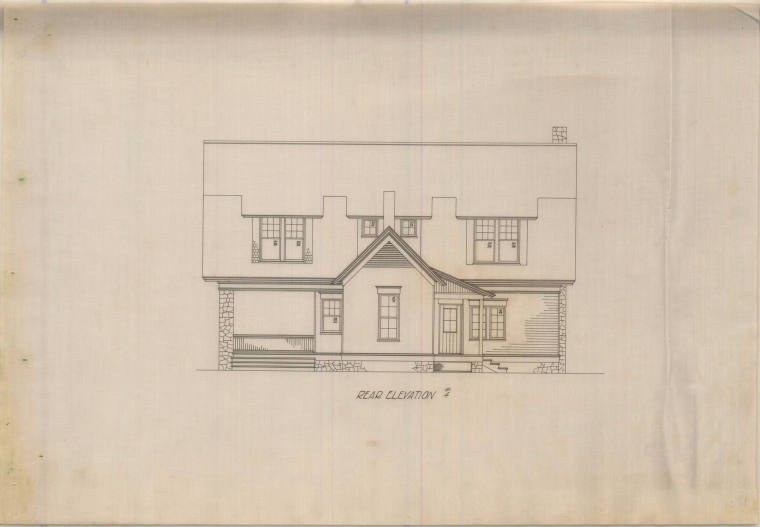 Drawing, Thompson Architectural - W.E. Hemmingway, Little Rock, Arkansas