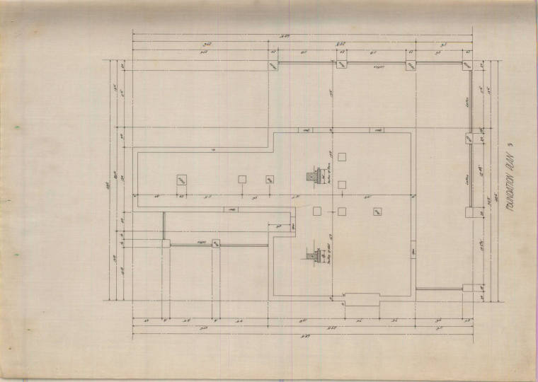 Drawing, Thompson Architectural - W.E. Hemmingway, Little Rock, Arkansas