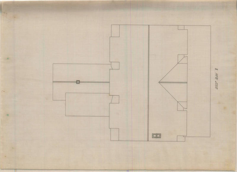 Drawing, Thompson Architectural - W.E. Hemmingway, Little Rock, Arkansas