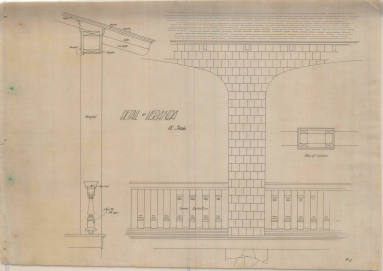 Drawing, Thompson Architectural - W.E. Hemmingway, Little Rock, Arkansas