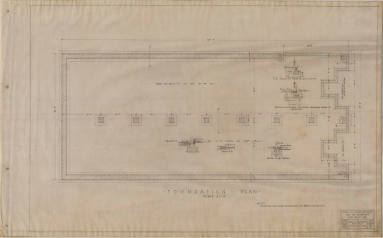 Drawing, Thompson Architectural - F.G. Bridges (store), Pine Bluff, Arkansas