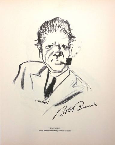 Lithograph,  Bob Burns