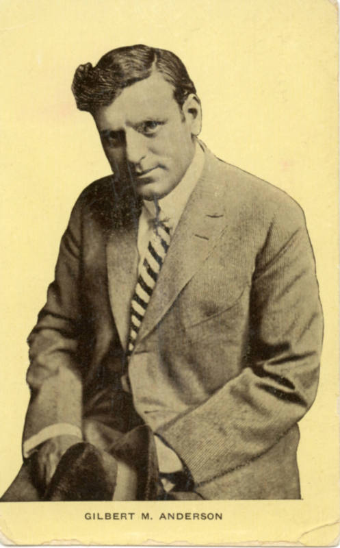 Postcard, Gilbert "Broncho Billy" Anderson