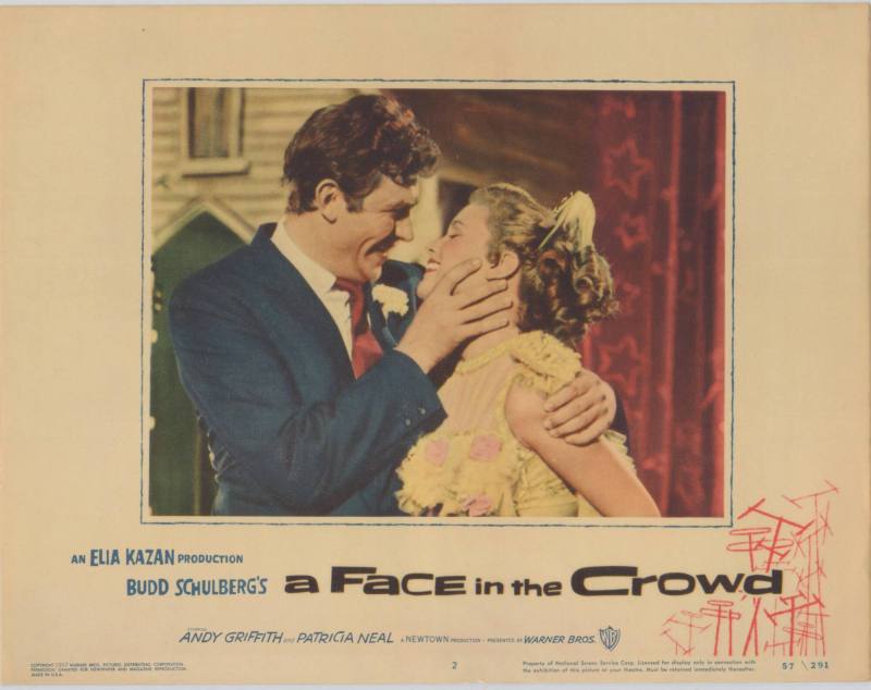 Lobby Card, A Face in the Crowd